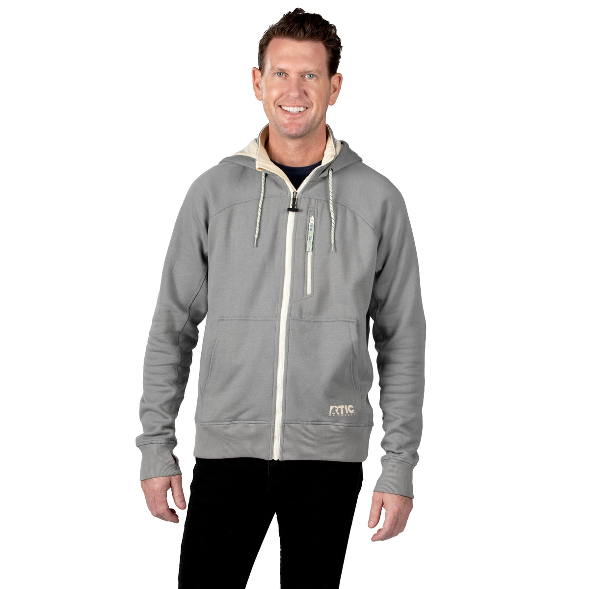 Men's Water-Repellent Full-Zip Hoodie