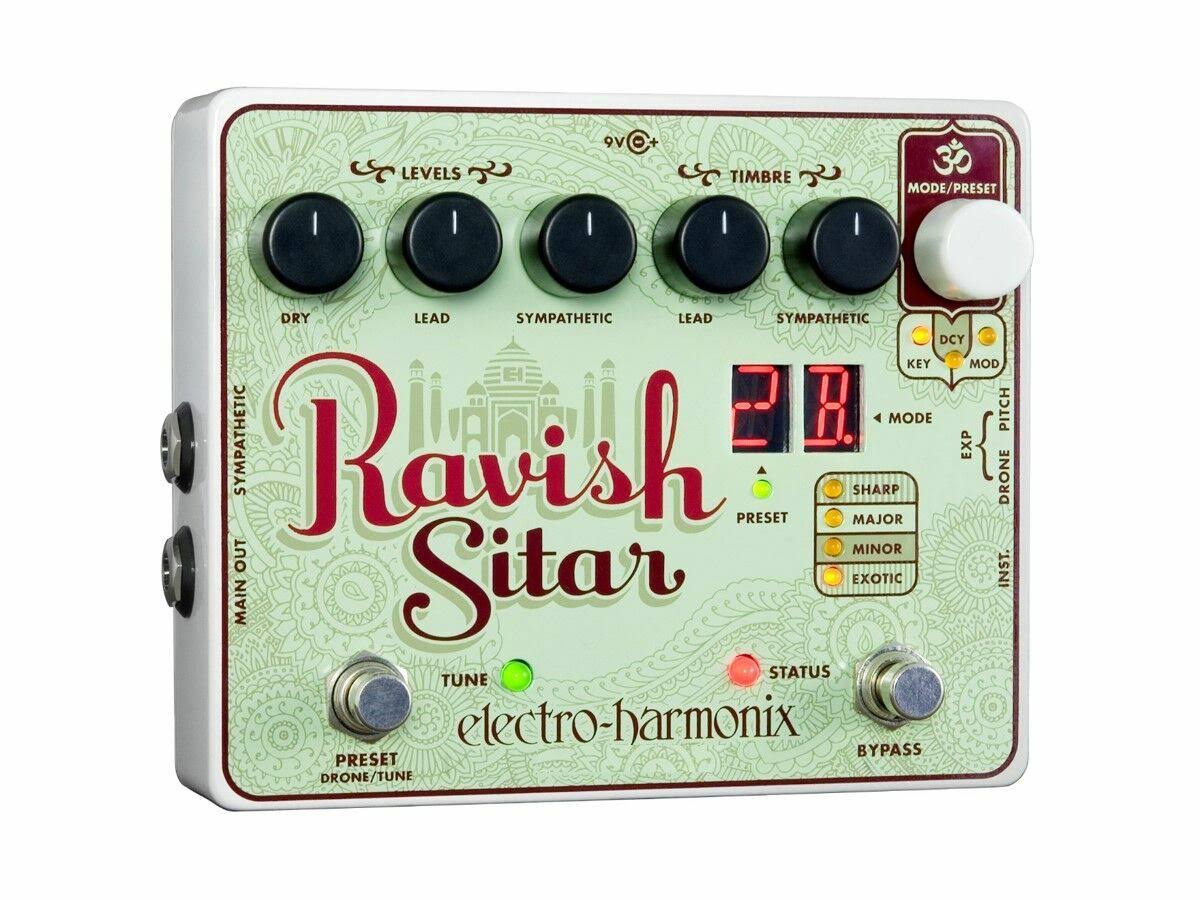 Electro-Harmonix Ravish Sitar Emulator Pedal