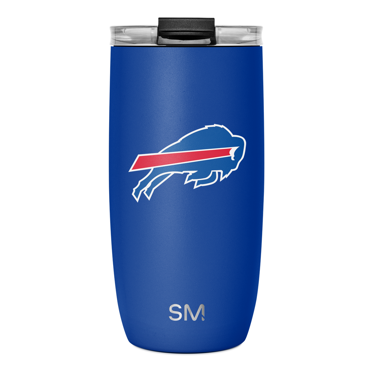 NFL Voyager Tumbler with Clear Flip Lid & Straw