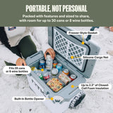 22 QT Ultra-Light Wheeled Cooler