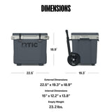 42 QT Ultra-Light Wheeled Cooler