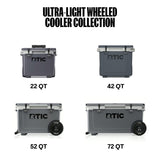 42 QT Ultra-Light Wheeled Cooler