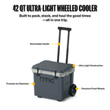42 QT Ultra-Light Wheeled Cooler