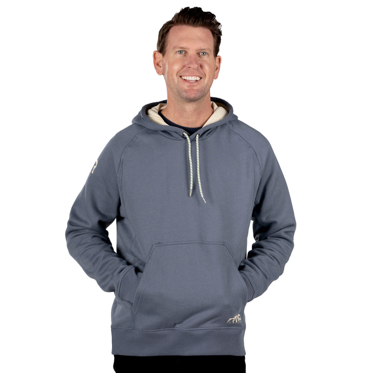 Water-Repellent Pullover Hoodie - Athletic Fit