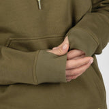 Water-Repellent Pullover Hoodie - Athletic Fit