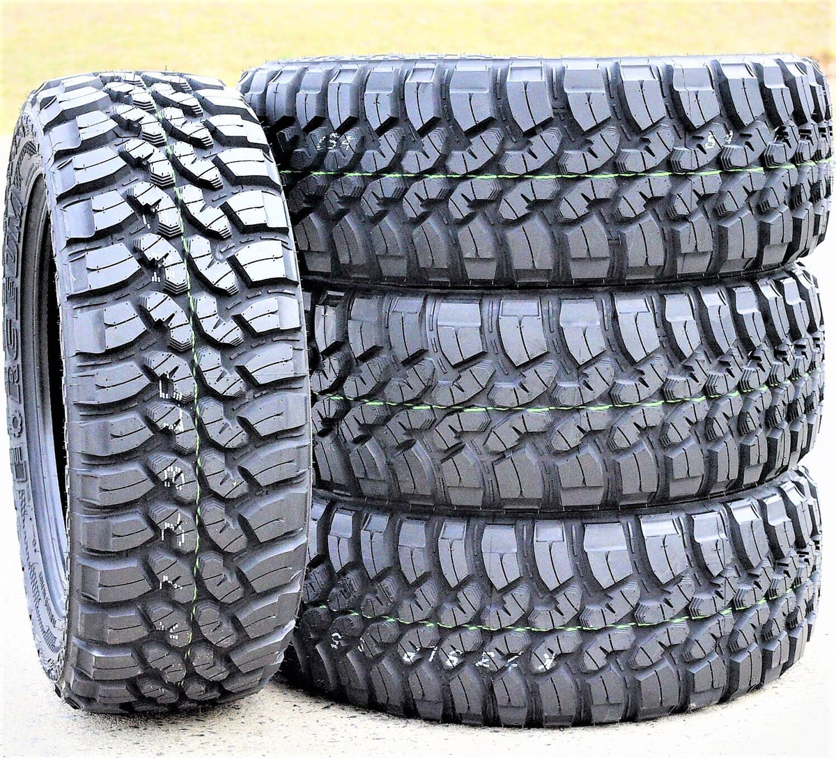 Set of 4 (FOUR) Forceum M/T 08 Plus LT 235/75R15 Load C (6 Ply) MT Mud Tires