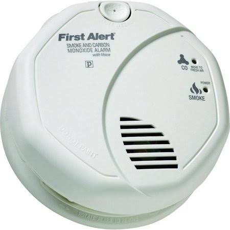 First Alert Sc7010bv Alarm Smoke/CO AC PRG TLK Phto