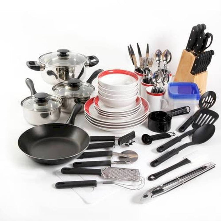 Gibson Home Essential Total Kitchen 83-Piece Combo Set
