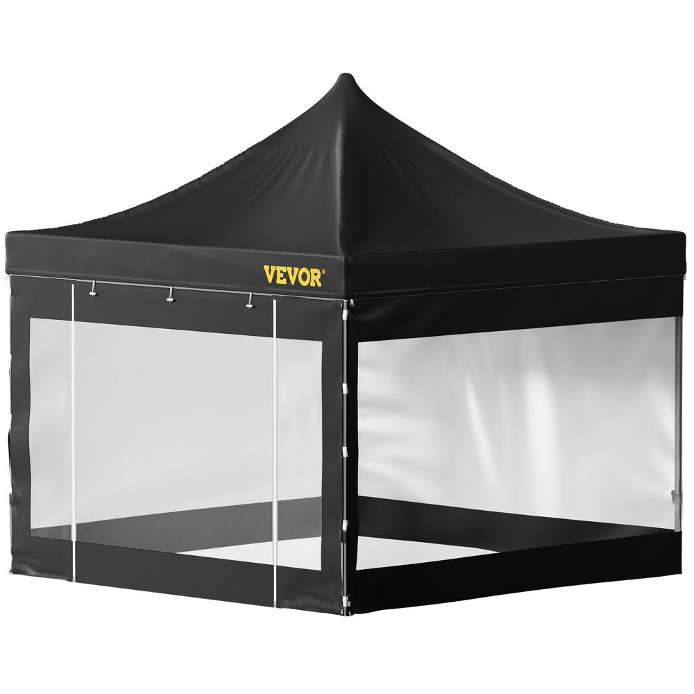 VEVOR Pop Up Canopy Tent, 10 x 10 ft, Outdoor Patio Gazebo Tent with Removable Sidewalls and Wheeled Bag, UV Resistant Waterproof Instant Gazebo