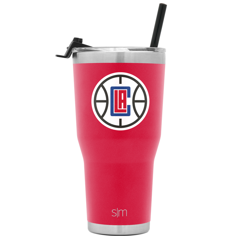 NBA Cruiser Tumbler with Flip Lid and Straw
