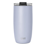 Voyager Tumbler with Clear Flip Lid & Straw