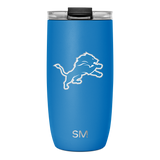 NFL Voyager Tumbler with Clear Flip Lid & Straw