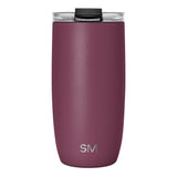 Voyager Tumbler with Clear Flip Lid & Straw