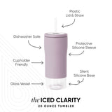 Iced Clarity Cup - 20oz