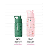 Summit Water Bottle with Straw Lid