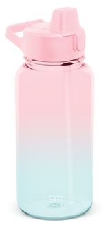 Plastic Summit With Simple Flip Silicone Straw Lid