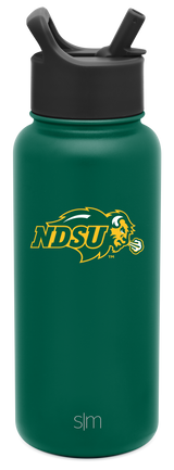 Collegiate Summit Water Bottle with Straw Lid