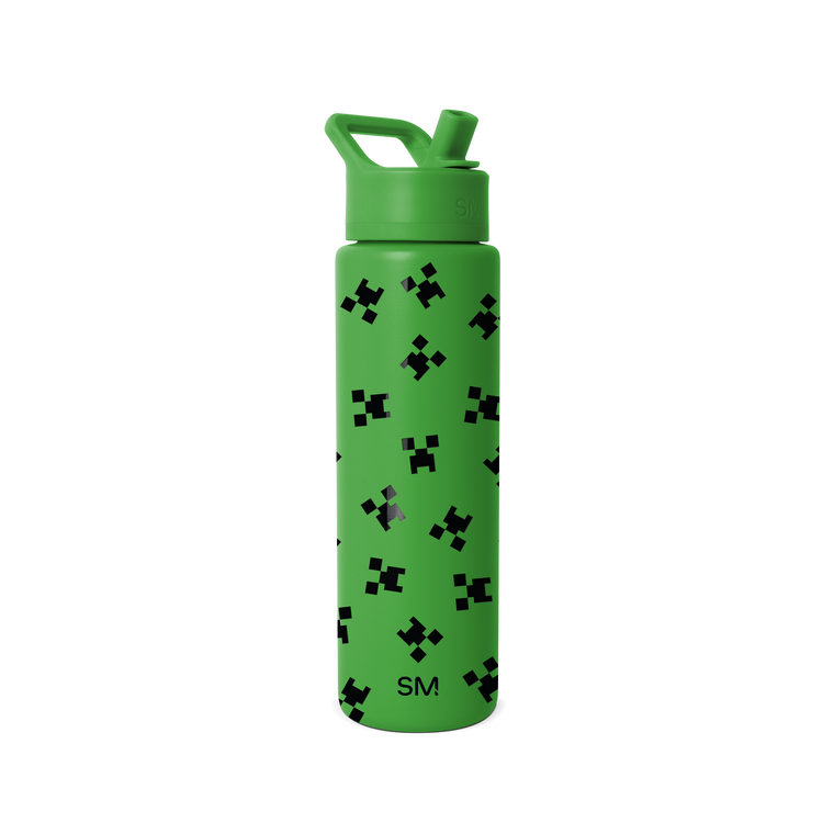 Summit Water Bottle with Straw Lid