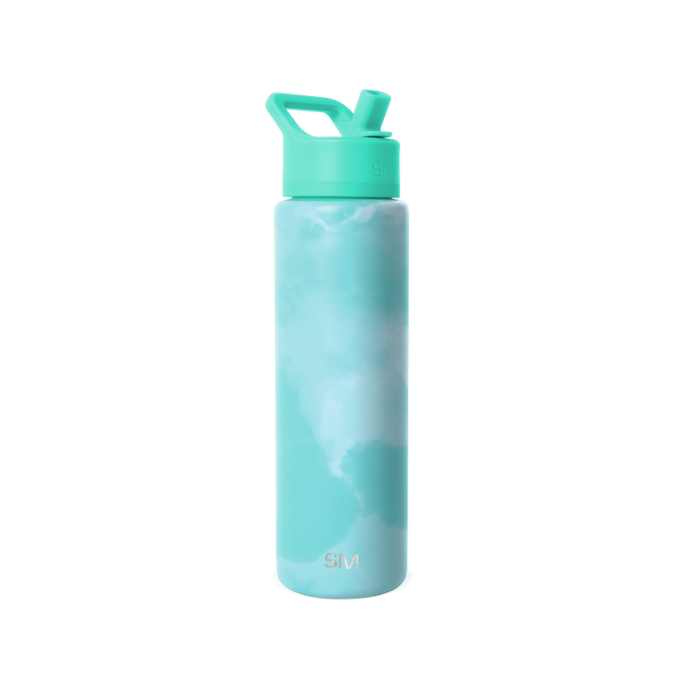 Summit Water Bottle with Straw Lid