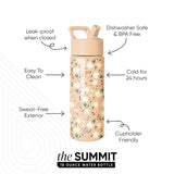 Summit Kids Water Bottle with Straw Lid