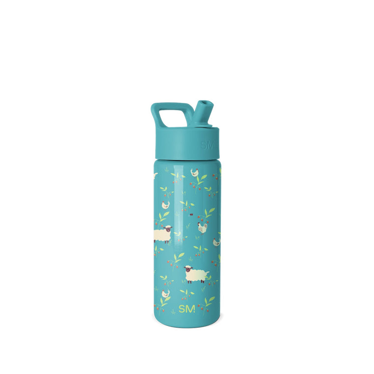 Summit Kids Water Bottle with Straw Lid