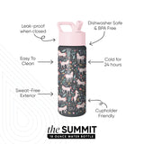 Summit Kids Water Bottle with Straw Lid
