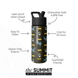 Summit Kids Water Bottle with Straw Lid