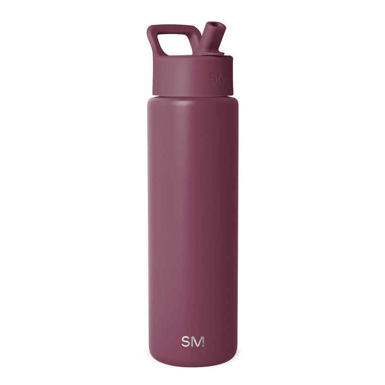 Summit Water Bottle with Straw Lid