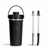 Shaker Bottle and Straw Bundle